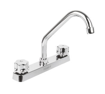 Mezcladora 8" Fregadero ABS Cuello Corto Hexagonal