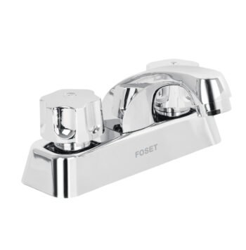 Mezcladora 4" Lavabo ABS Hexagonal