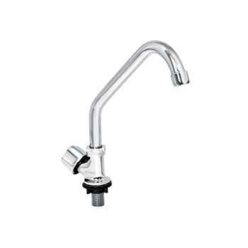 Llave Individual Fregadero Cuello Corto Hexagonal