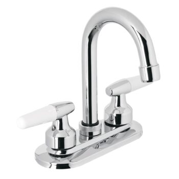 Mezcladora 4" Para Lavabo Cuello Bar