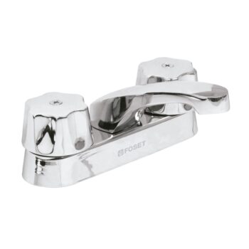 Mezcladora 4" Para Lavabo Nariz Larga Cartucho Cerámico