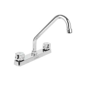 Mezcladora 8" Fregadero ABS Cuello Largo Hexagonal