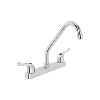 Mezcladora 8" Fregadero ABS Cuello Largo