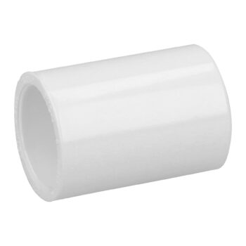 Cople De PVC Cédula 40 De 1/2"