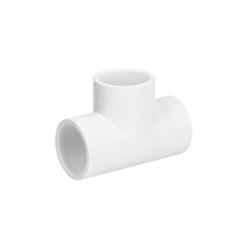 Tee Sencilla De PVC 3/4"