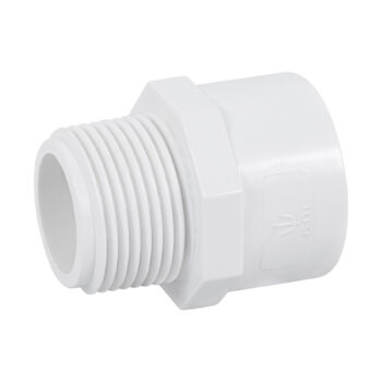 Adaptador Macho De PVC De 1